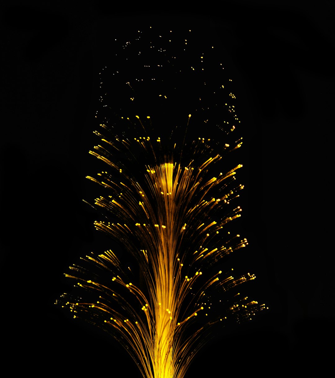 Fiber optic signal burst